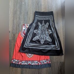 Two Bohemian Print | OS | Skirt, Short Dress or Cover-up